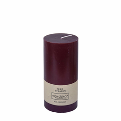 Vino rdeča sveča Eco candles by Ego dekor Friendly, čas gorenja 50 h