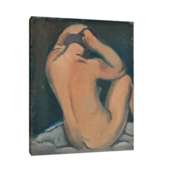 Canvas Slika na platnu Study of a Nude, Mikulas Galanda, Bez rama, 120 x 150 cm