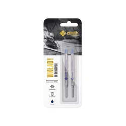 Astra ZENITH Nadomestno polnilo za pisalo 0,8 mm, modro, 2 kosa, blister, 11540202