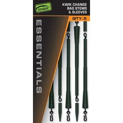 Fox EDGES™ Essentials Kwik Change Bag Stems & Sleeves 5x