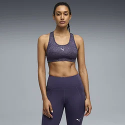 PUMA 4KEEPS Padded Training Bra Women, Clothing, Deep Plum, M