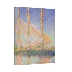Canvas Slika na platnu Poplars, Claude Monet, Bez rama, 60 x 80 cm