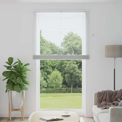 Venecijanska roleta Bijeli 213 x 110 cm 25 mm PVC