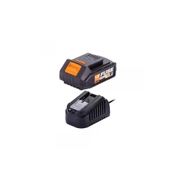 VILLAGER Fuse set baterija 1.5Ah + punjač 2.4A OUTLET