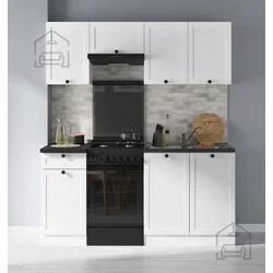 Kuhinjski sestav Junona Line 170 cm - bel