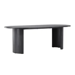 Miza Dallas 4713 Črna, 75x100x220cm, MDF plošča, MDF plošča
