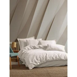 Aberto Design Komplet posteljina Jasmin, 200x220 cm, 240x260 cm, Krem