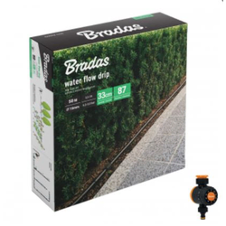 Bradas Set za zalivanje DSWWF50-SET2-T, 50 m, Crni