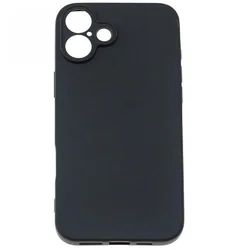 Silikonska Mekana futrola TPU za Apple iPhone 16 Plus - Crna KP34929
