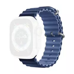 MOYE Silikonska narukvica Ocean Strap, Teget