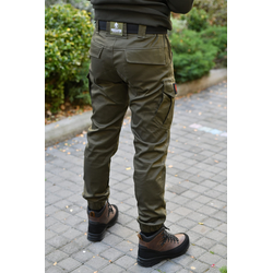 PREDATOR Muške keper pantalone, Zelene