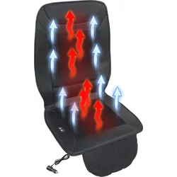 Grejana navlaka za sedište sa ventilacijom 18W/12V crna