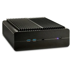 Inter-tech Mini itx ip-60 s 120w napajalnikom črno ohišje
