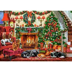 Castorland - Puzzle Prijeten kamin - 500 kosov