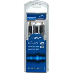 Avdio kabel SINOX SXA3402 3,5mm-2xRCA 2 m