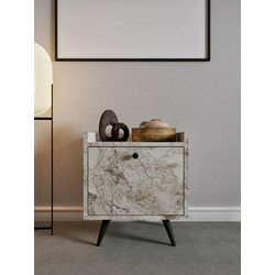 HANAH HOME Noćni stočić Dopo Ephesus Marble