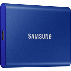 Samsung portable SSD 500GB, T7, USB 3.2 Gen.2 (10Gbps), Blue ( MU-PC500H/WW )