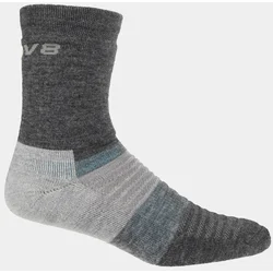 inov-8 MERINO HIGH ponožky, sivá (M)