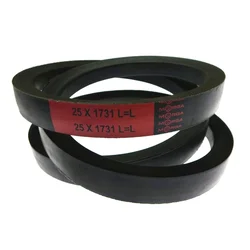 SUPER CR Power klinasti jermen rdeč 20x1731