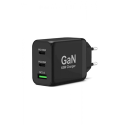 Napajalnik PORT GaN USB-C/ USB-A 65W