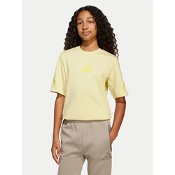 adidas Majica Z.N.E. JD0015 Rumena Loose Fit