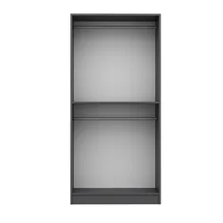 Hanah Home Ormar Kale - 4935, 90x190x52 cm, Tamnosivi