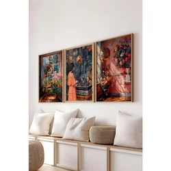 Ç-300792 - 5070 Višenamenski set dekorativnih slika (3 komada)