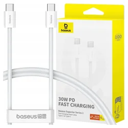 BASEUS Superior Series II USB-C kabel - USB-C 30W 480Mb/s 1m - bel