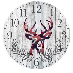 Omega Zidni sat Jelen, Sivi