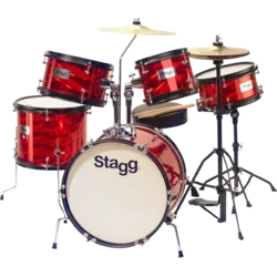Stagg TIM JR 5/16B RD Red Otroški bobni (Kot novo)