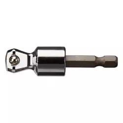 Adapter sa 1/4 za nasadne ključeve 1/2 sa funckijom naginjanja 15° Makita E-03436