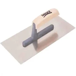 Gleterica INOX drvena drška kratka osnova 270x130 BEOROL