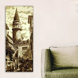Zidna slika DKYGRV003_50120, 50x120 cm