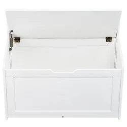 VEVOR Skrinja za igrače 83x455x609 cm bela