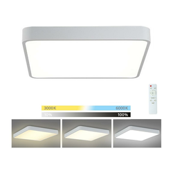 Brilagi - LED prigušiva svetiljka POOL SQUARE LED/36W/230V 3000-6000K 40x40 cm bela+daljinski upravljač