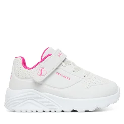 Skechers Patike za devojčice Uno Lite, 310451N-WHP, Bele