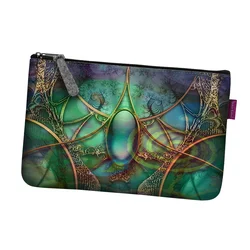 Bertoni Unisexs Pocket Cosmetic Bag Szmaragd