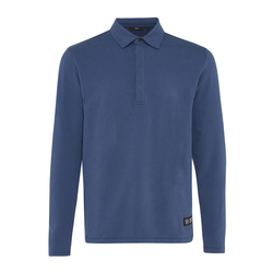 MEXX Muška majica dugih rukava Polo LS teget