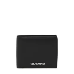 Karl Lagerfeld Denarnica črna/srebrna