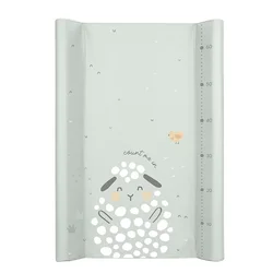 Kikka Boo Podloga za presvlačenje beba Sleepy Sheep KKB61109, 80x50, Svetlozelena