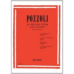 POZZOLI E:24 LEICHTE UND PROGRESS ETUDEN