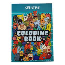 Pobarvanka Mini Creative Monsters