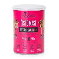 NATURECA cons. govedina z mišičnim mesom za pse 400g
