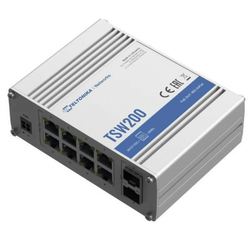 Teltonika TSW200 Industrial gbit ethetnet PoE+ Switch ( 4627 )