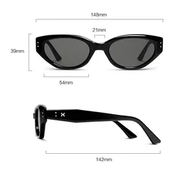 Loho Unisex naočare za sunce, Crna