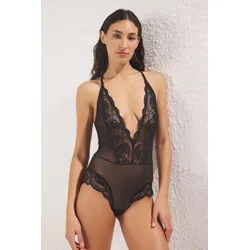 Trendyol Milla Ženski bodi Thmss25Bd00008, Crni