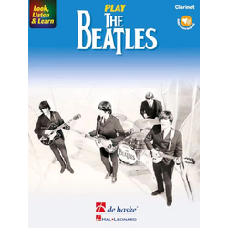LOOK,LISTEN & LEARN PLAY THE BEATLES CLARINET + AUDIO ACCESS