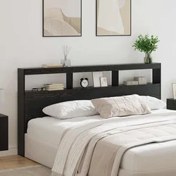 Uzglavlje Crni hrast 200 x 17 x 102 cm Konstruirano drvo