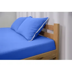 Manjatex Čaršaf sa lastišem, Za dušek od 20cm, 120x200cm, Plavi