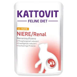 Kattovit Medicinska hrana za mačke Renal, Piletina, 85g